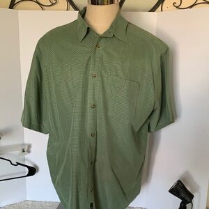 Cabela's Olive Green Button-Down Shirt